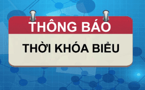 Thời khóa biểu học kỳ II NH 2025-2026 (Áp dụng từ ngày 12/01/2026)