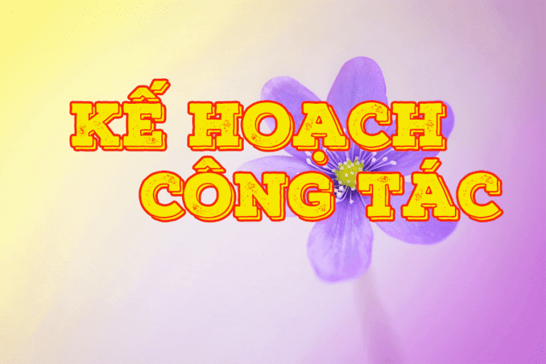 KẾ HOẠCH TUẦN: 21 (03/01/20—12/01/20)