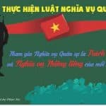 Thông báo hỗ trợ học sinh chấp hành đăng ký và cấp thẻ nghĩa vụ quân sự theo Luật Nghĩa vụ quân sự