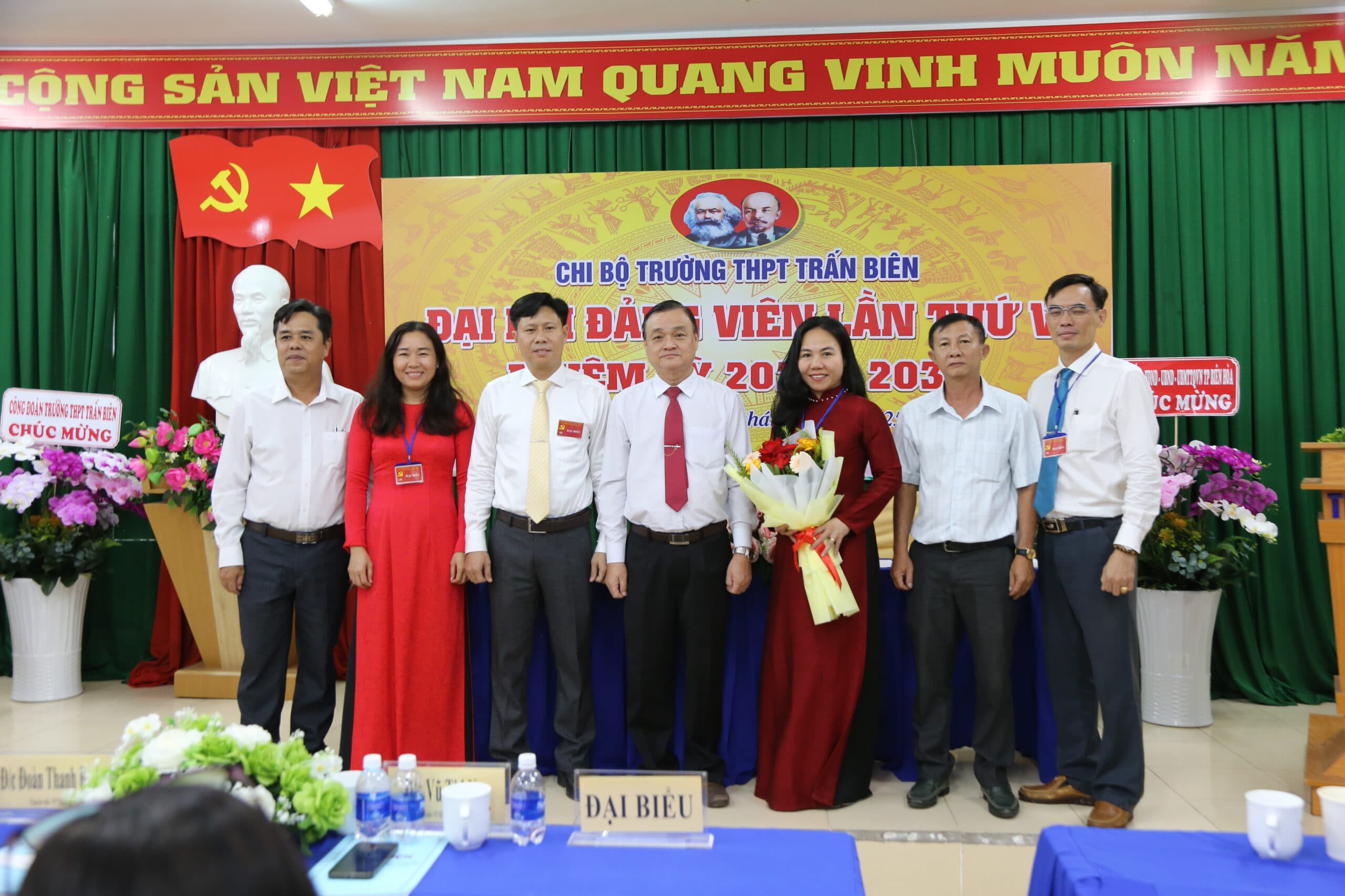 Đại hội Chi bộ trường THPT Trấn Biên lần thứ V, nhiệm kỳ 2025-2030