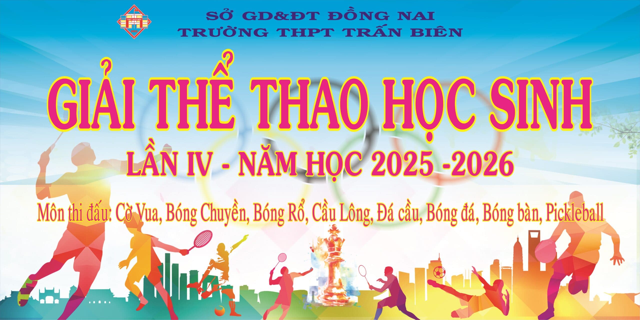 Giải thể thao học sinh lần IV năm học 2025 – 2026