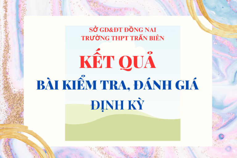 Kết quả kiểm tra, đánh giá định kỳ giữa HK I NH 2025-2026 (Các môn Toán-Văn-Anh)