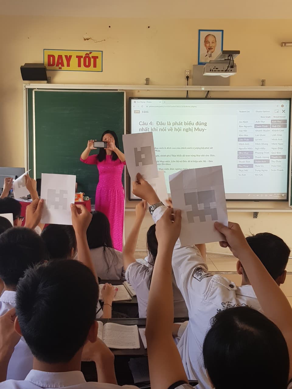 Hội thi giáo viên dạy giỏi cấp trường NH 2019-2020